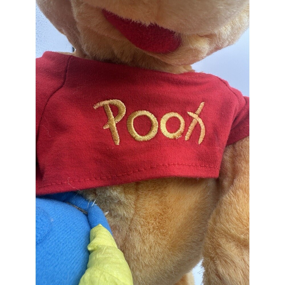 Disney Winnie the Pooh Baby Plush Rattle Lot Classic Nursery Toy VTG Hunny Pot - Picture 8 of 16